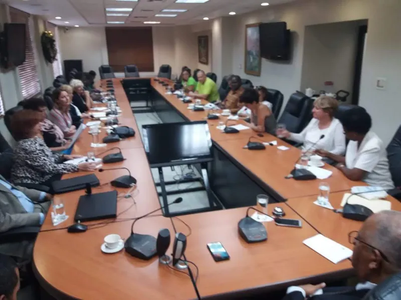 Visita Delegación Belga-África CNSS