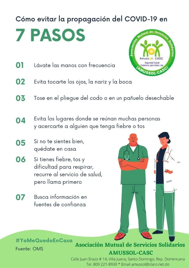 7 Pasos de Prevención de la Salud